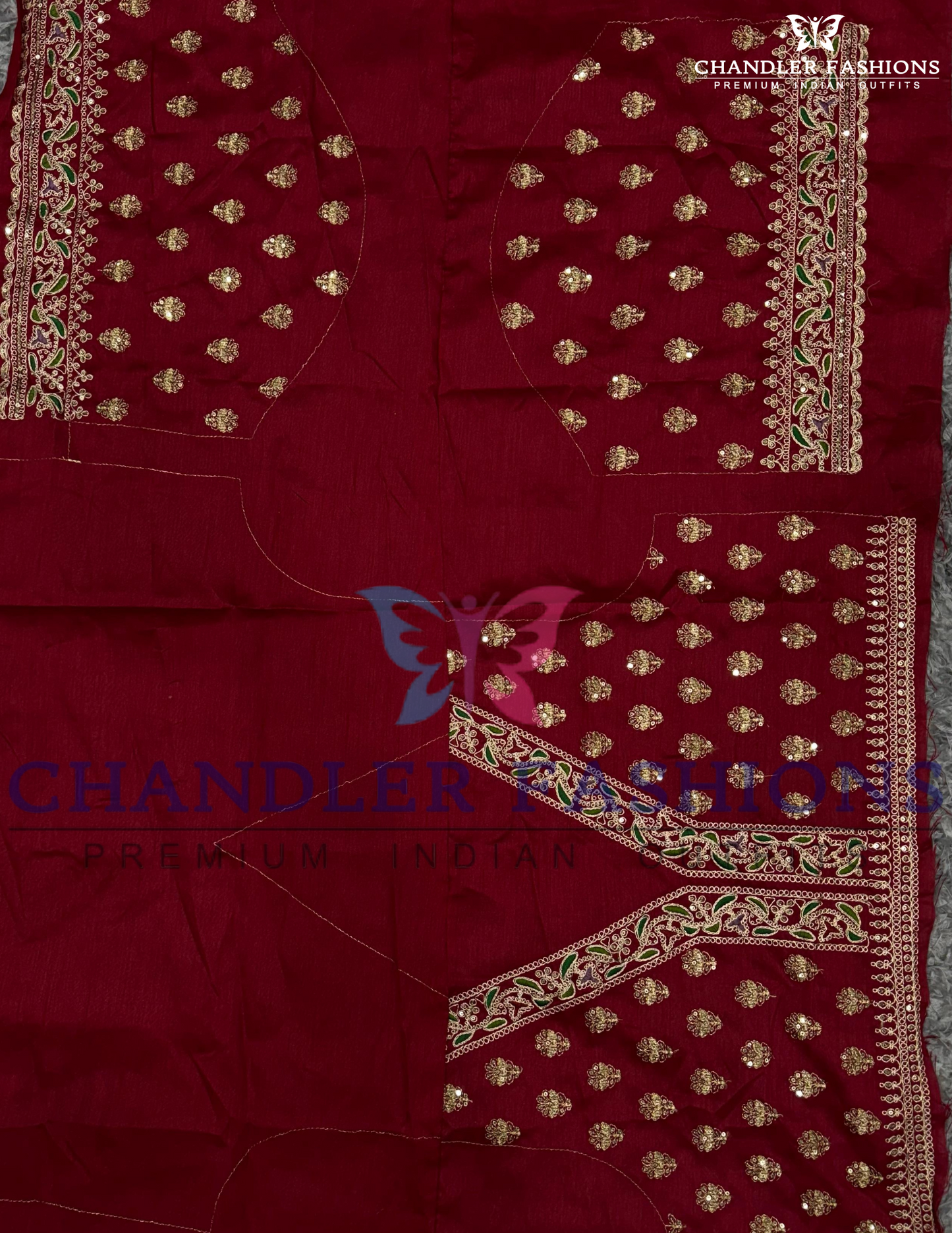 Banarasi Crush With Embroidery Work Saree in Phoenix