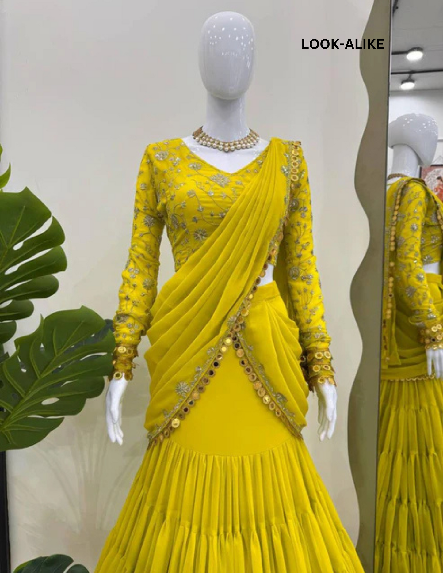 Coin Lace Border Lehenga With Dupatta in Phoenix