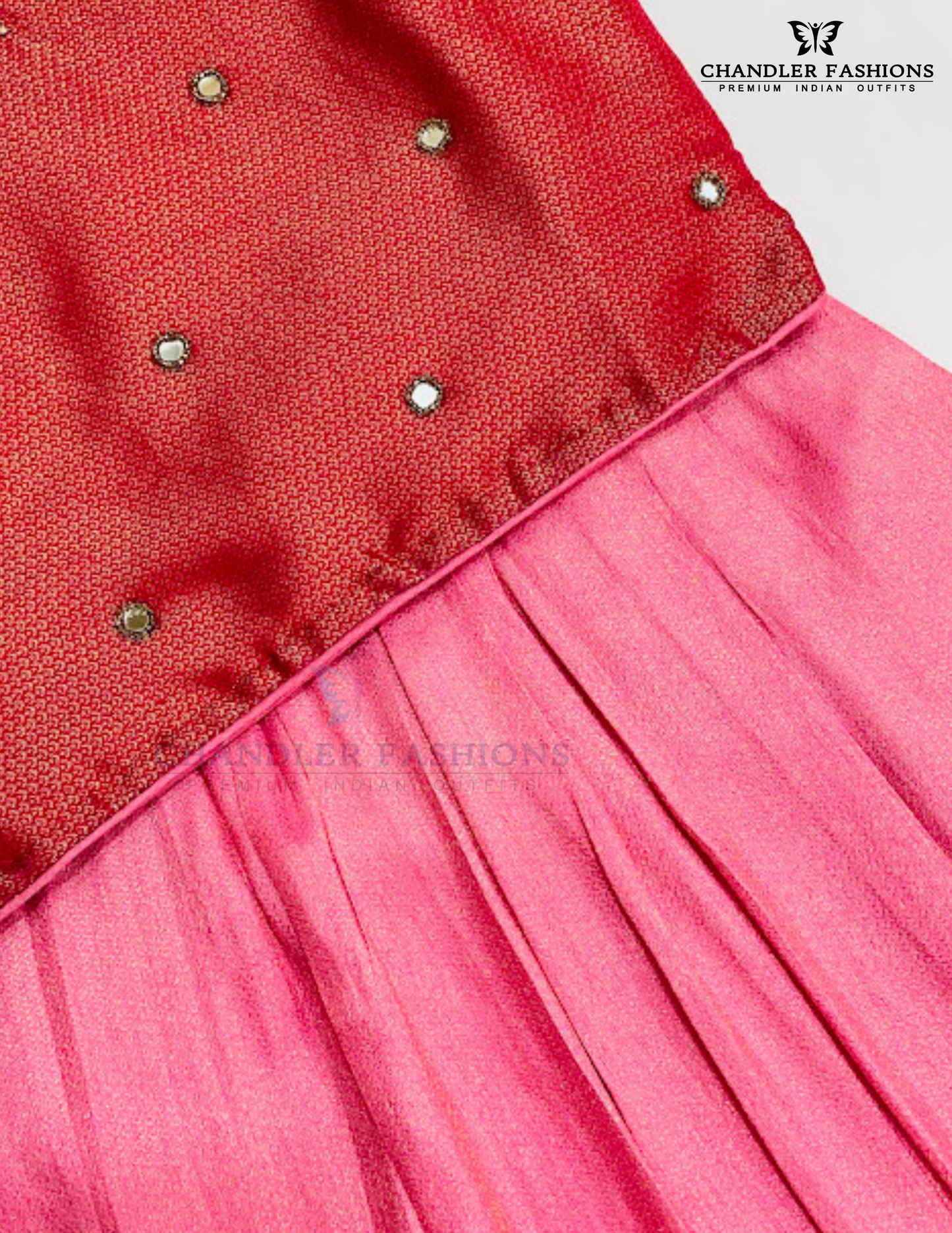 Georgette With Embroidery Choli Set For Girls In Yuma