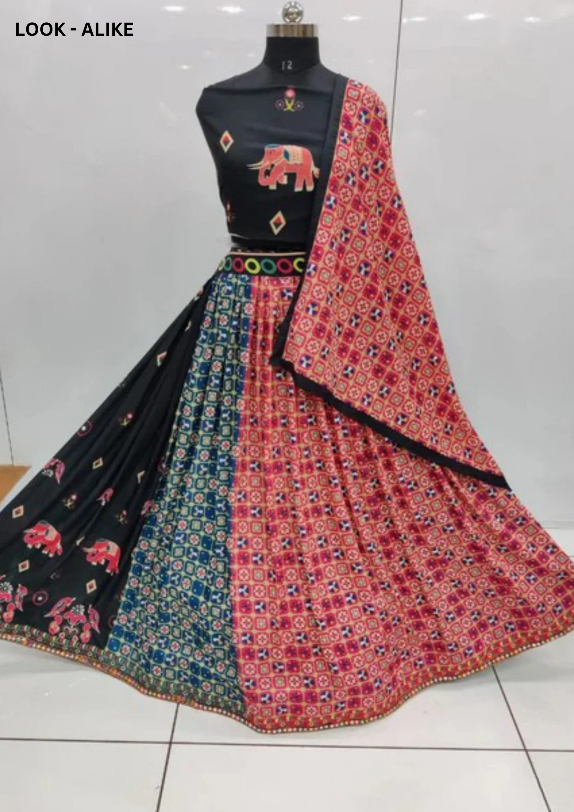 Attractive Multi Color Navratri Chaniya Choli Lehengas With Dupatta Set