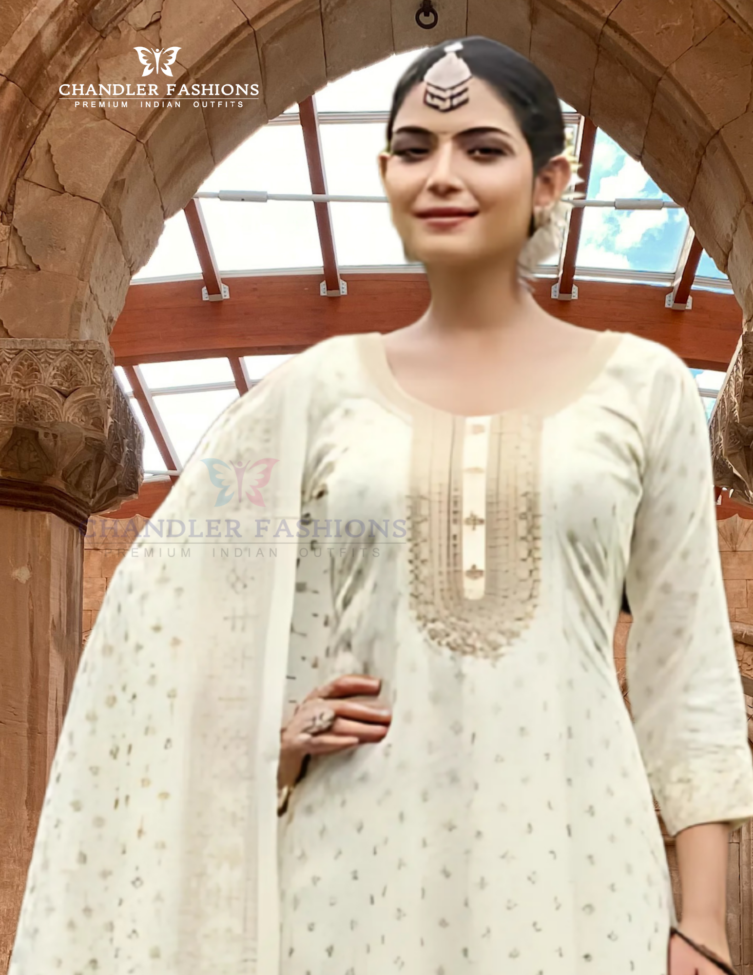 White Color Rayon With Embroidery Work Salwar Suits For Women Near Me