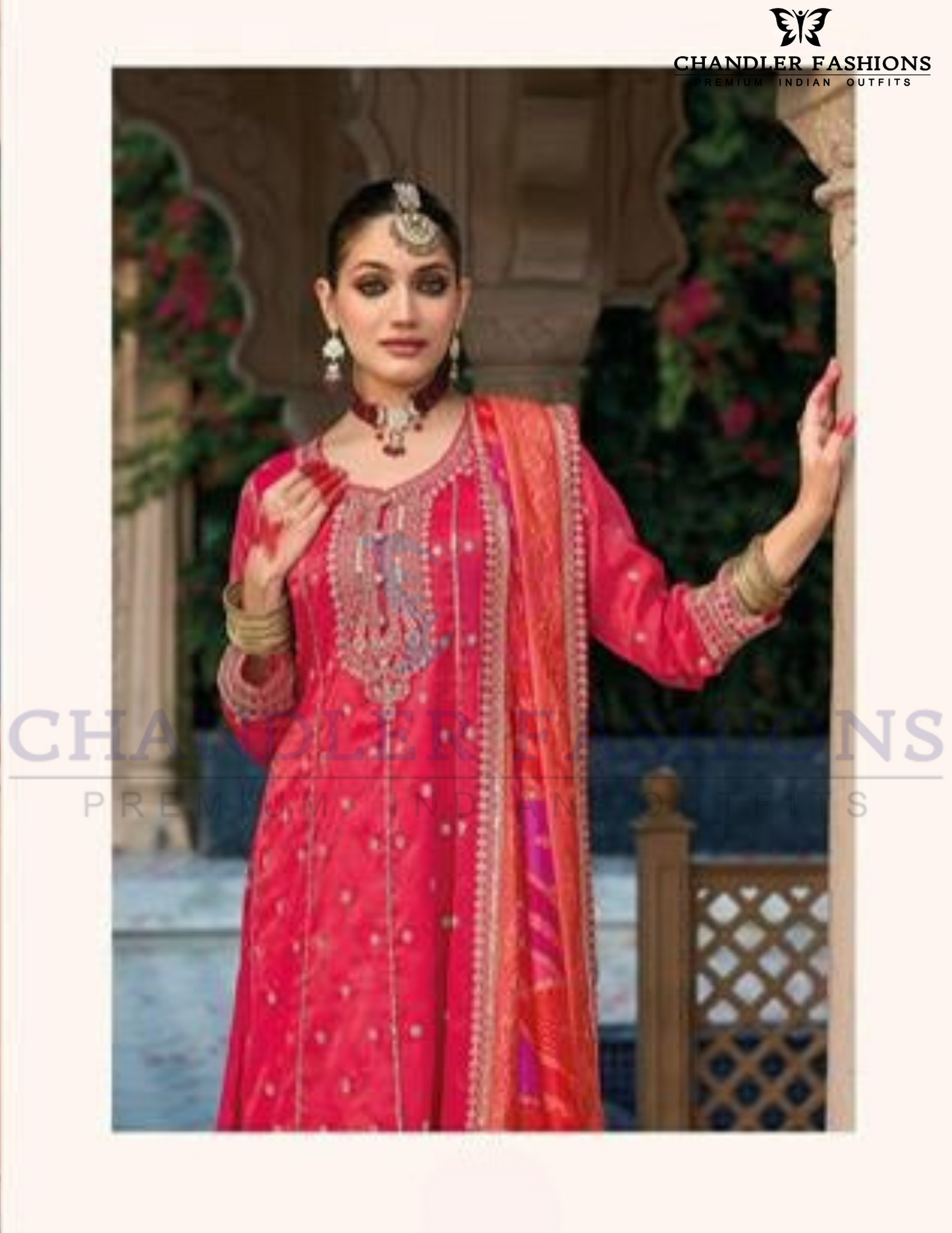 Pleasing Rani Pink Color Shimmer With Heavy Embroidery Work Kurtis Near Me