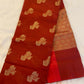 Beautiful Red Silk Cotton Saree