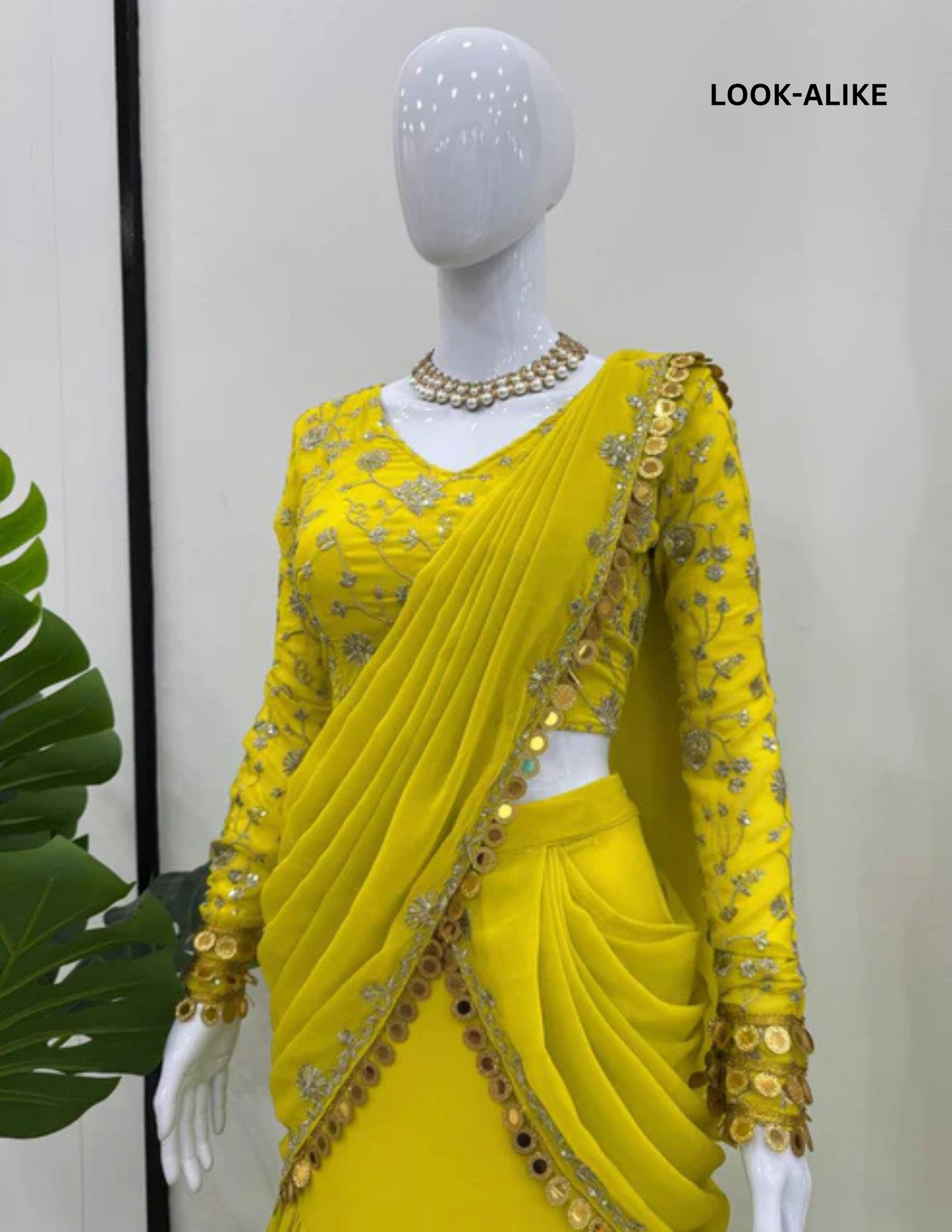 Thread Work With Sequins And Coin Lace Border Lehenga With Dupatta in Suncity