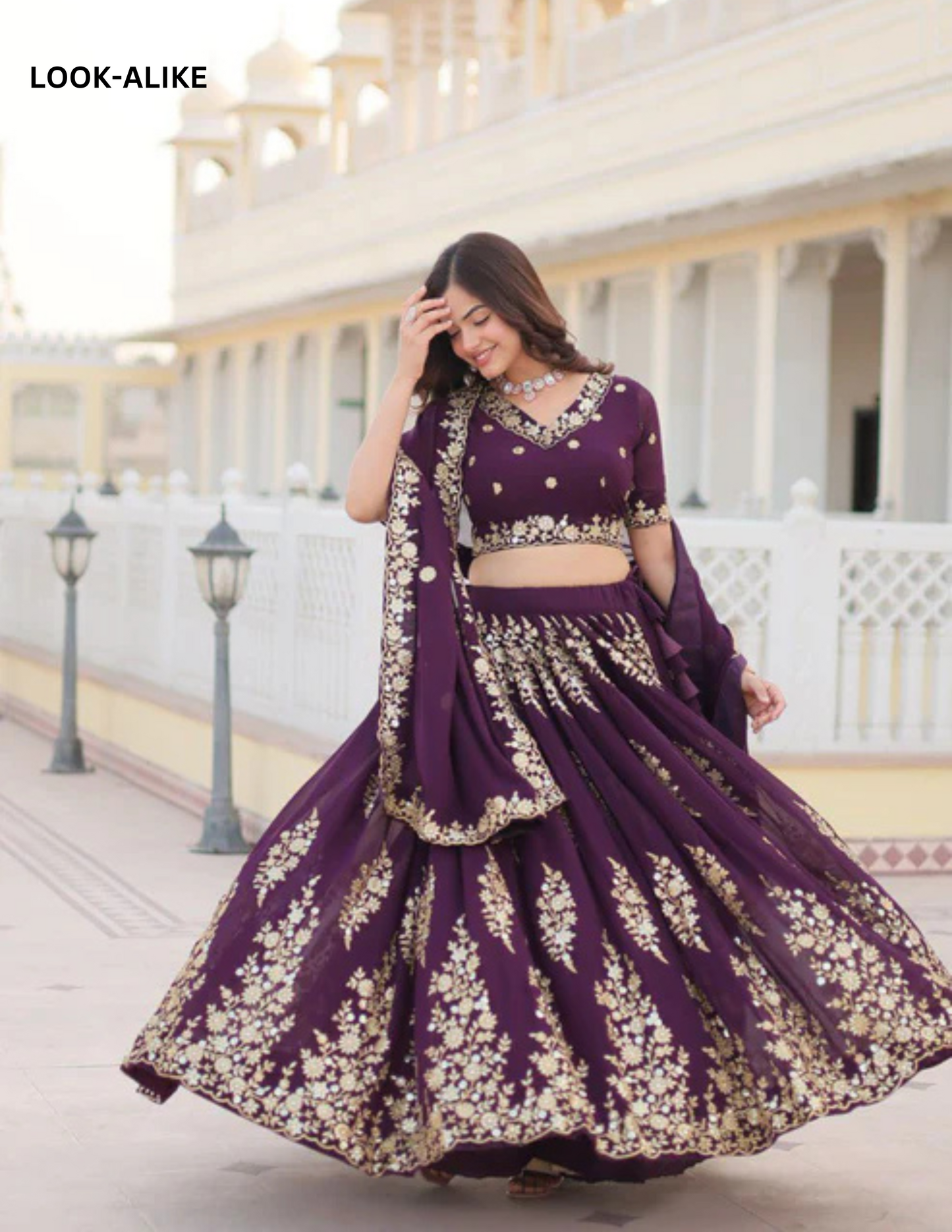 Embroidery Sequins Work Lehenga Choli In Chandler