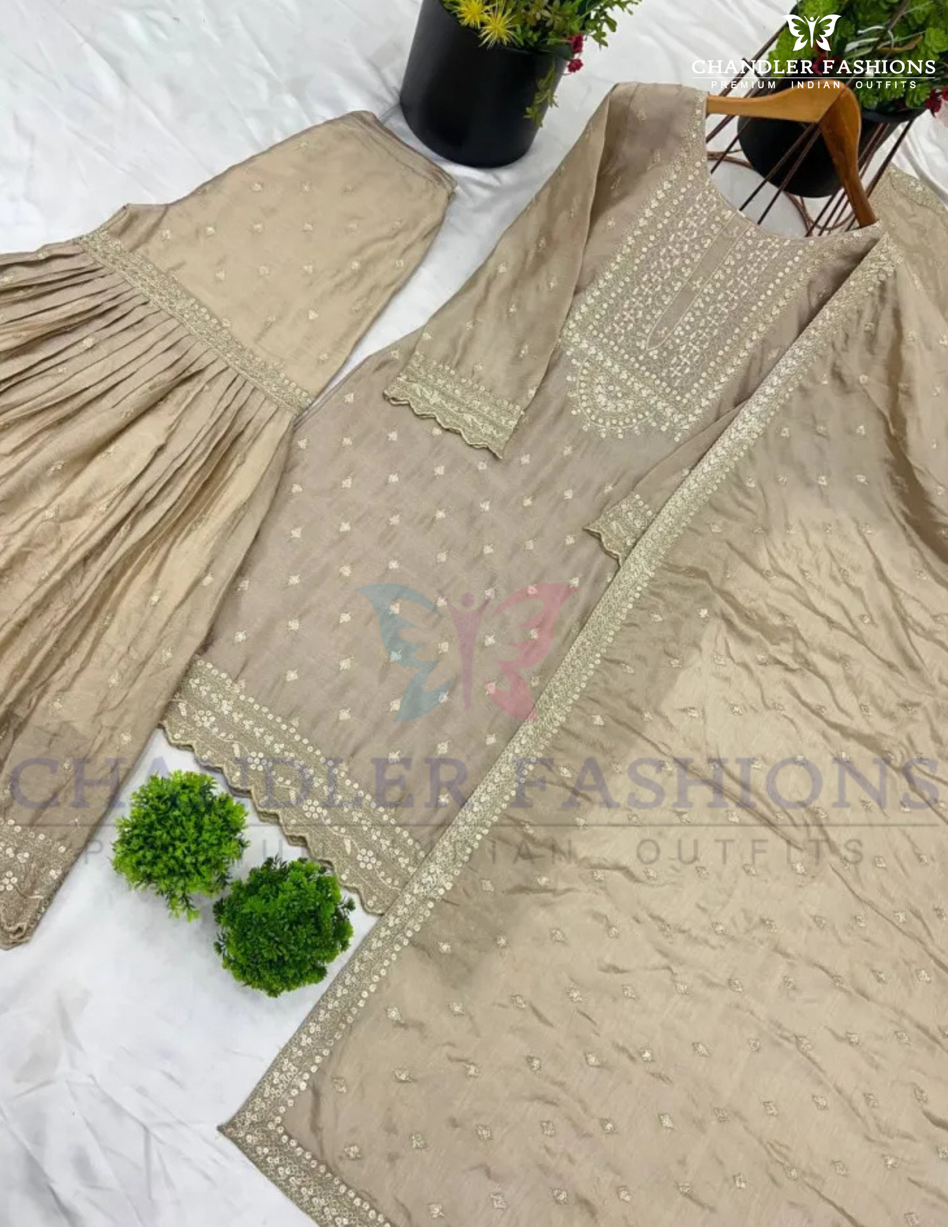 Sequence Work Sharara Suits in Tempe