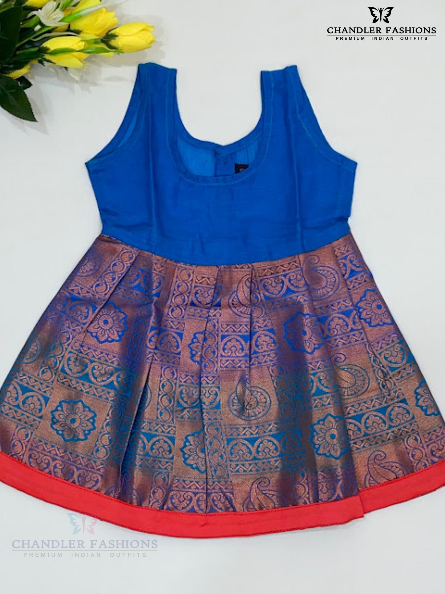 Preety Pink Color Art Silk Langa Sets With Stone Work In Arizona