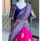 Charming Pink Color Banarasi Silk Lehenga Choli With Dupatta For Women Near Me