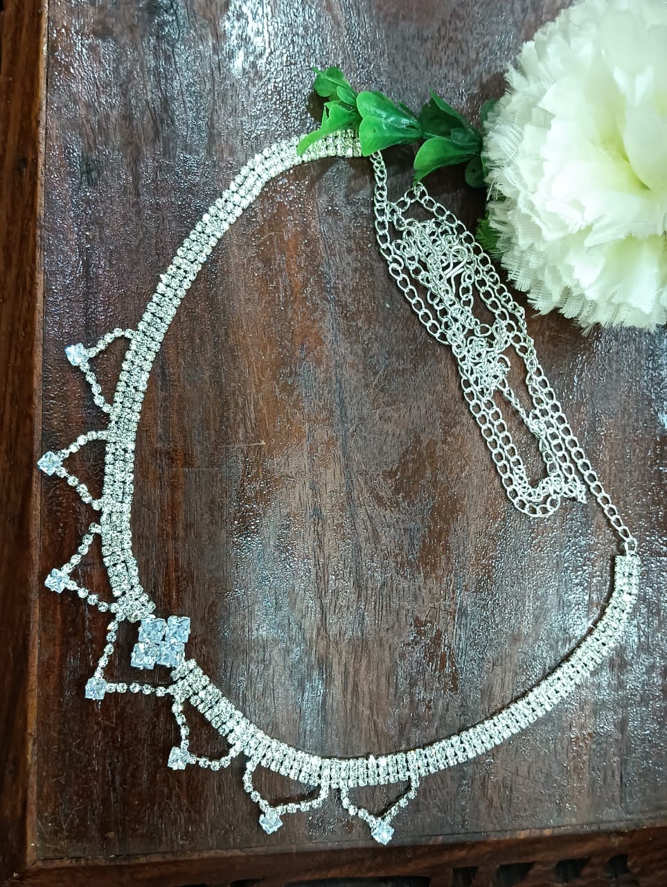 Designer American Diamond Hip Chain In Chandler