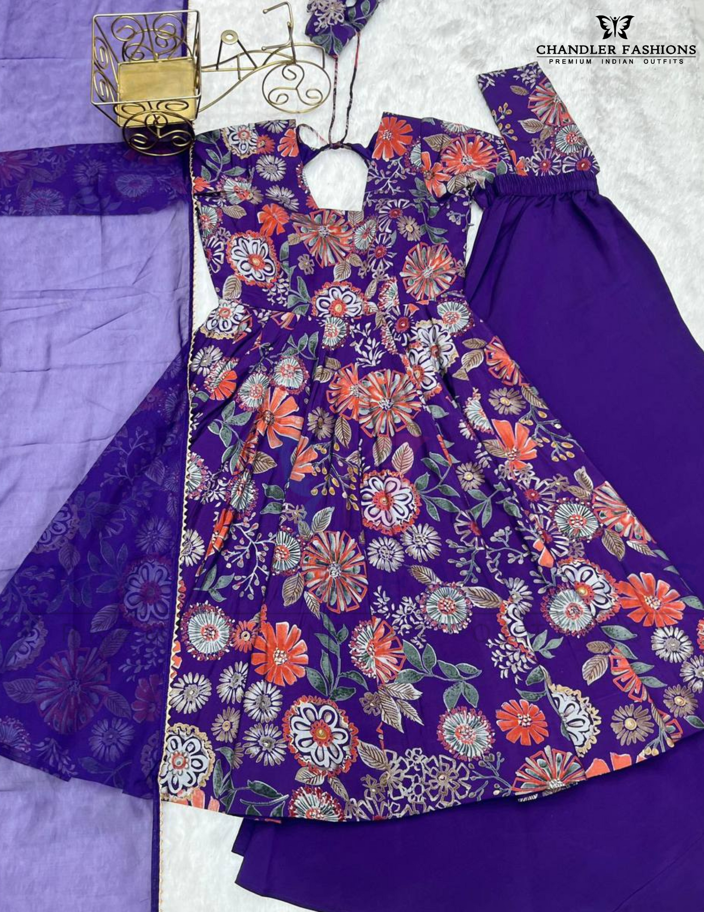 Soft Roman Palazzo With Dupatta In Chandler
