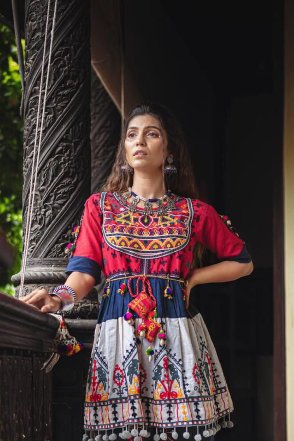 Unique Designed Kedia And Tulip Pant Set For Women Near Me
