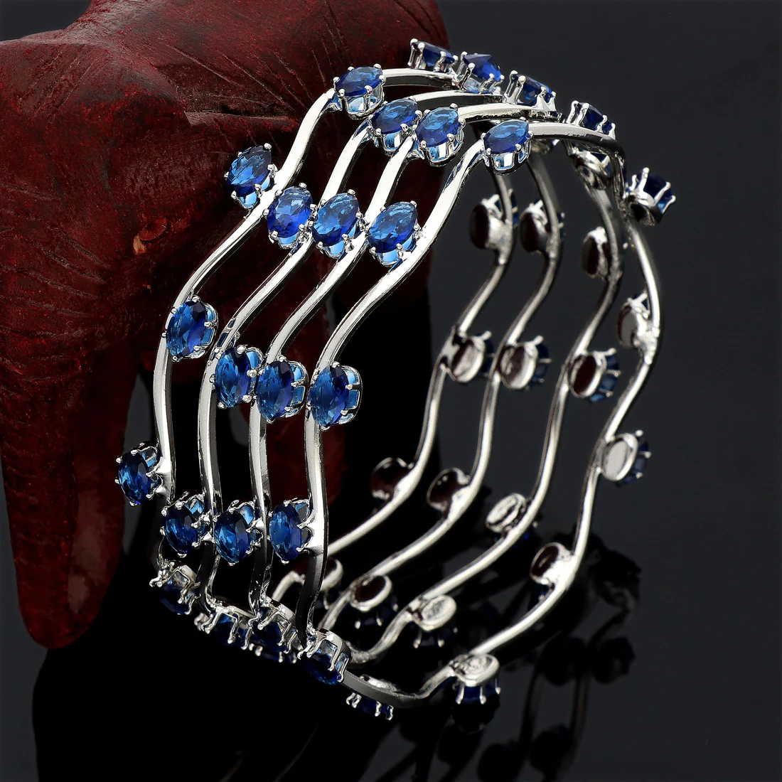 Gorgeous Silver Plated Bangles in USA