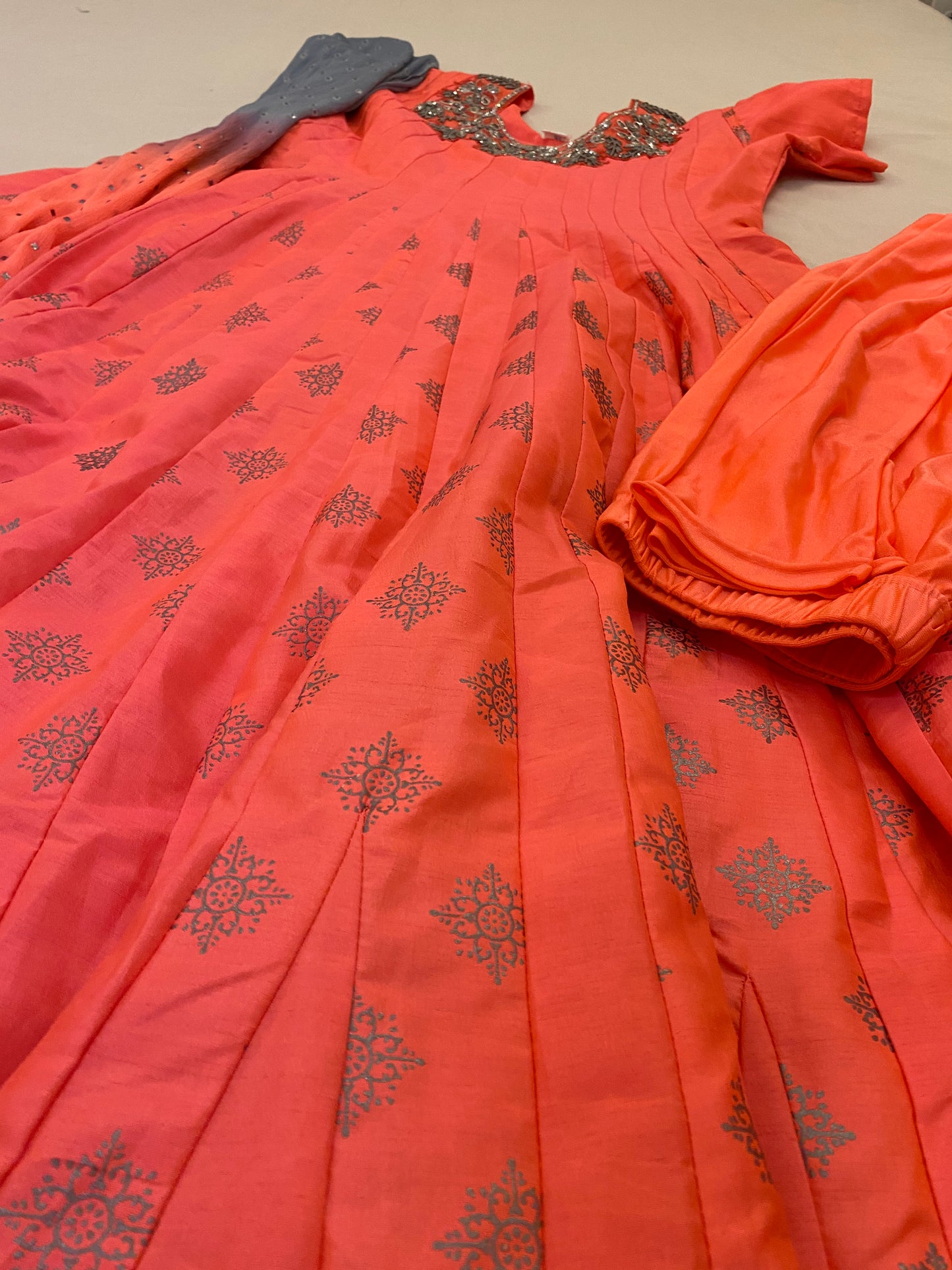 Beautiful Long Pink Anarkali Suit Near Me