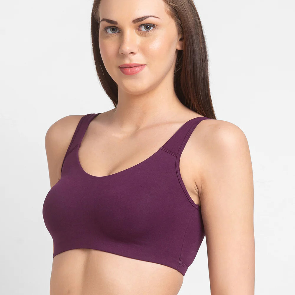 Wine Colored Sports Bra For Women In USA