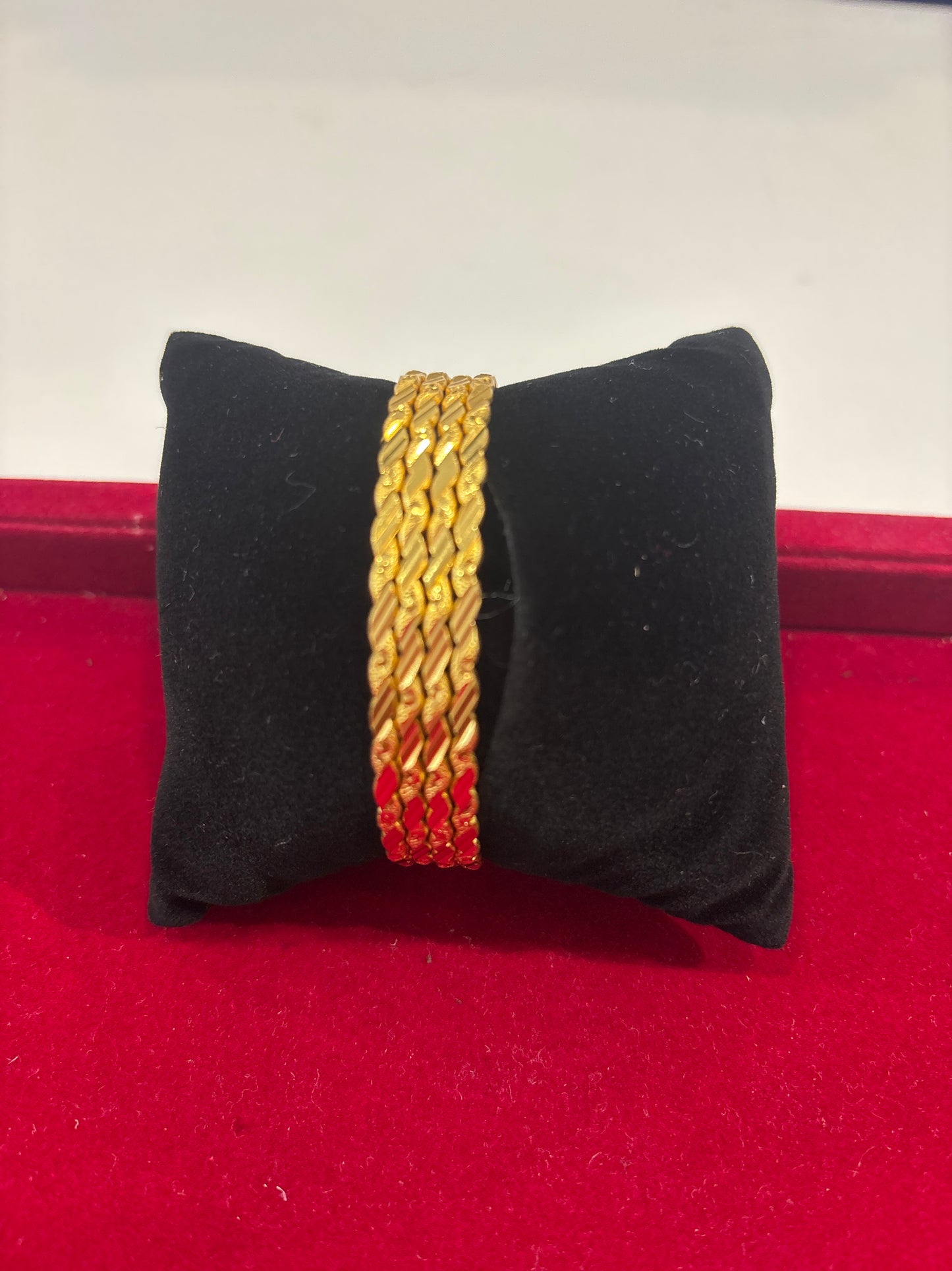 Traditional Gold Plated Bangles For Women