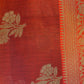 Beautiful Red Silk Cotton Saree In Sedona