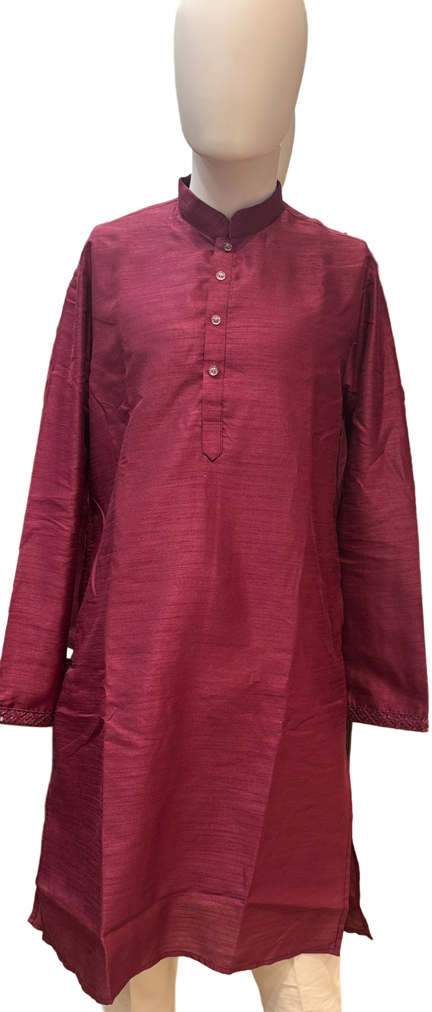 Gorgeous Purple Color Heavy Banglori Silk Kurta With Pajama Set