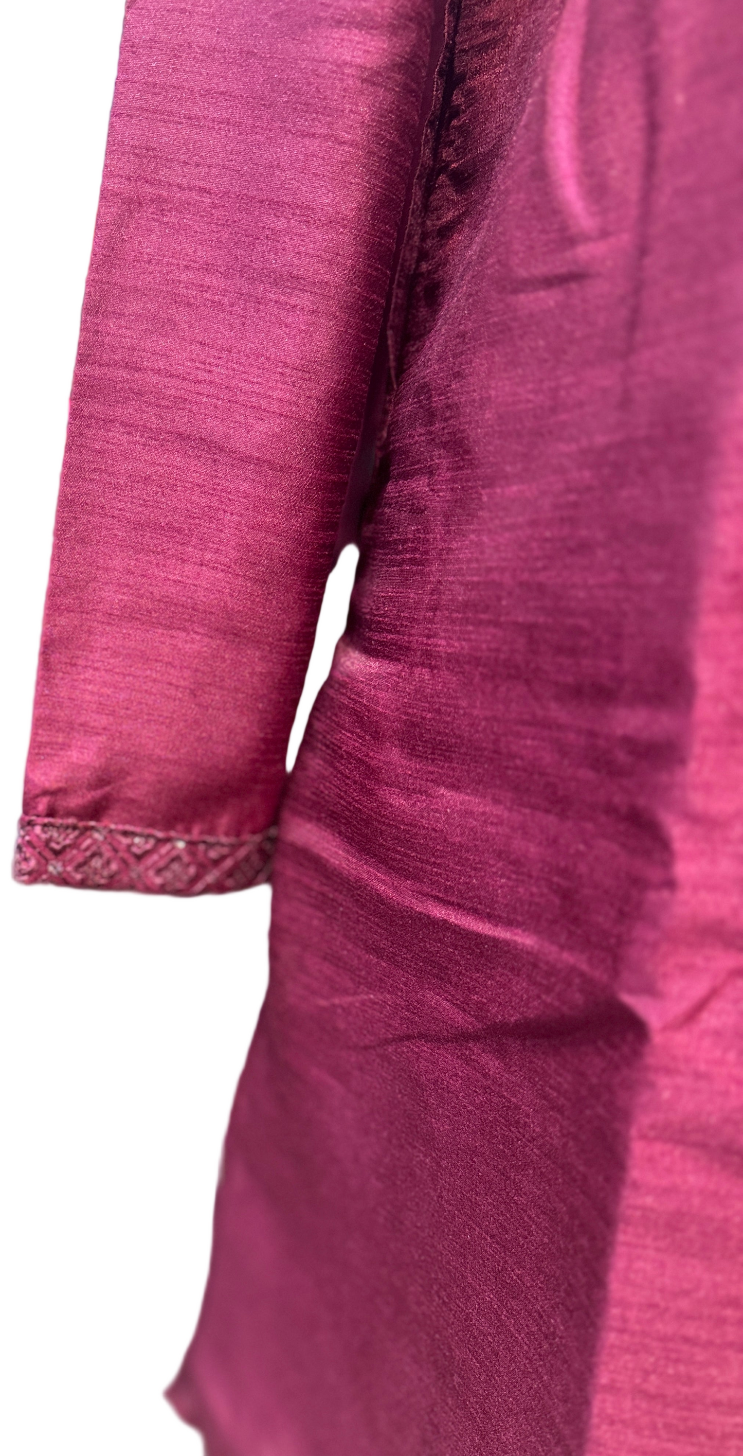 Purple Color Heavy Banglori Silk Kurta With Pajama In USA