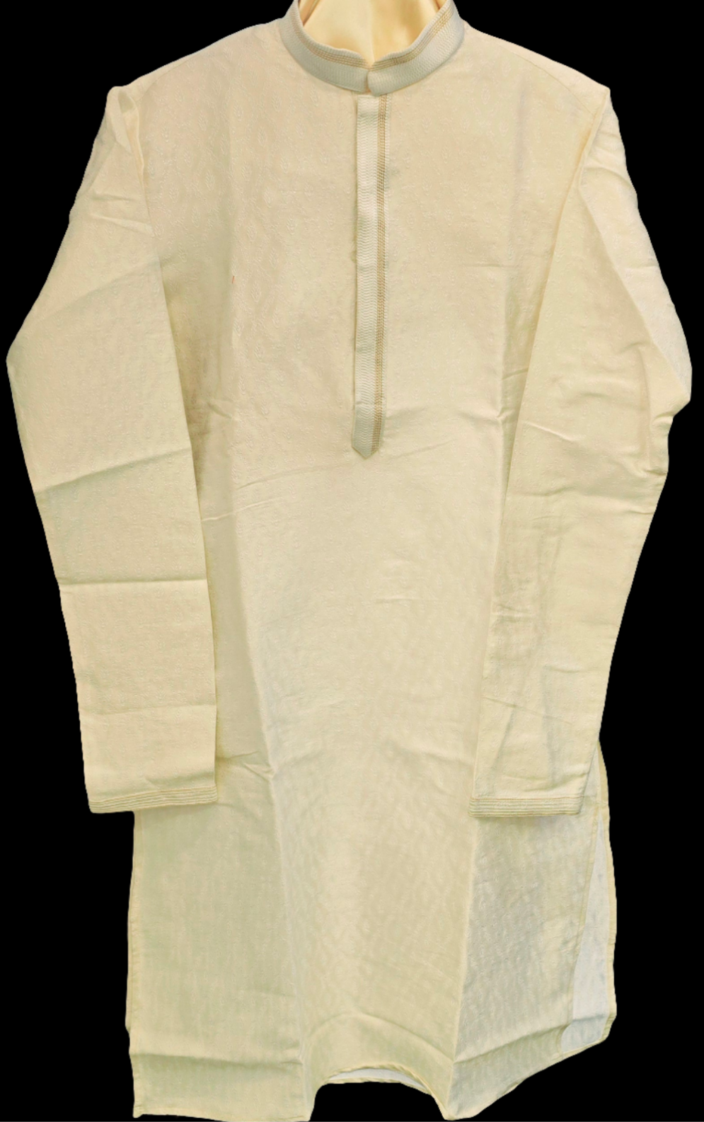 Dazzling Beige Color Banarasi Brocade Kurta Suits For Men