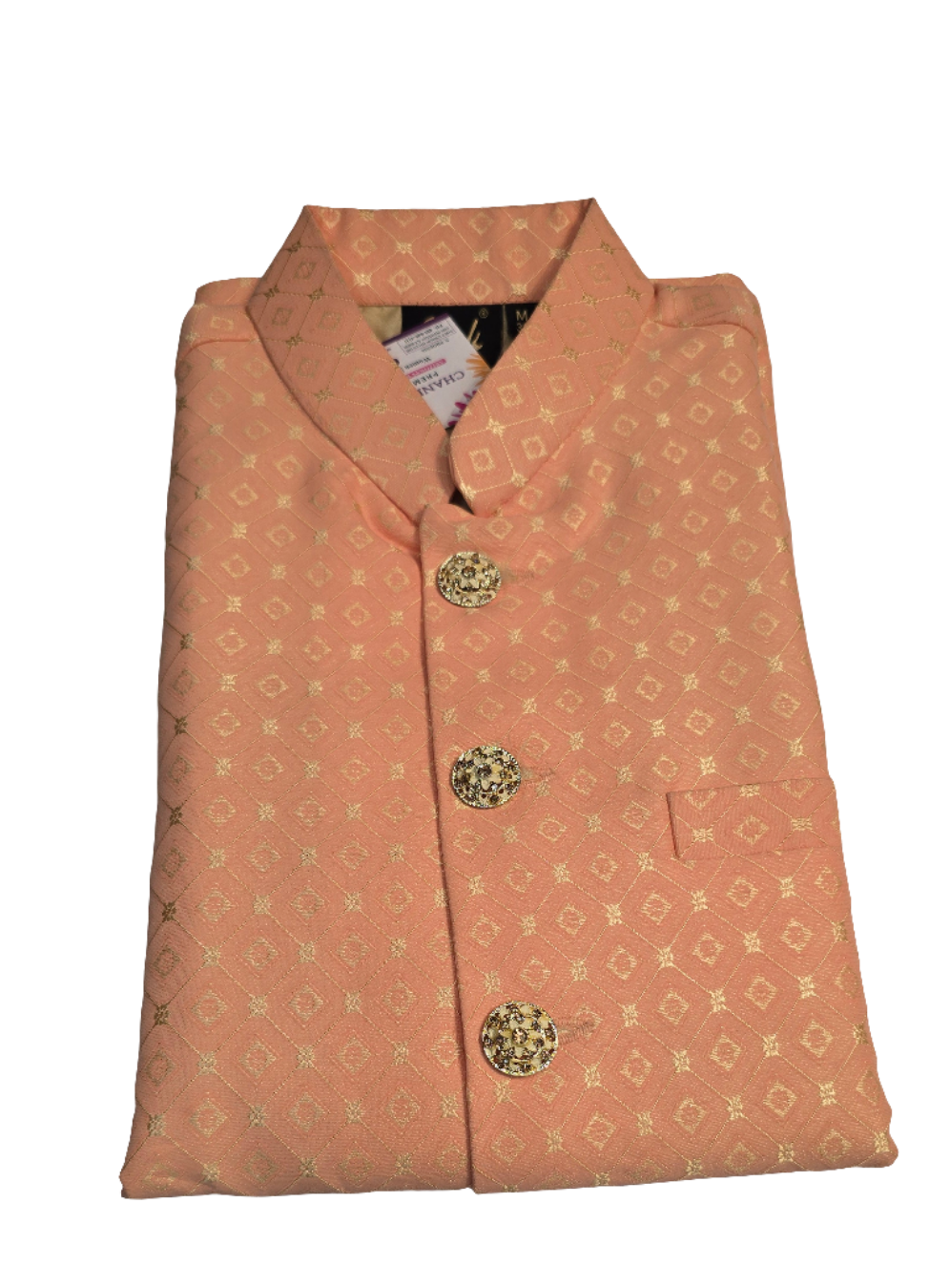 Light Orange Colored Koti Jacket For Men Near Me
