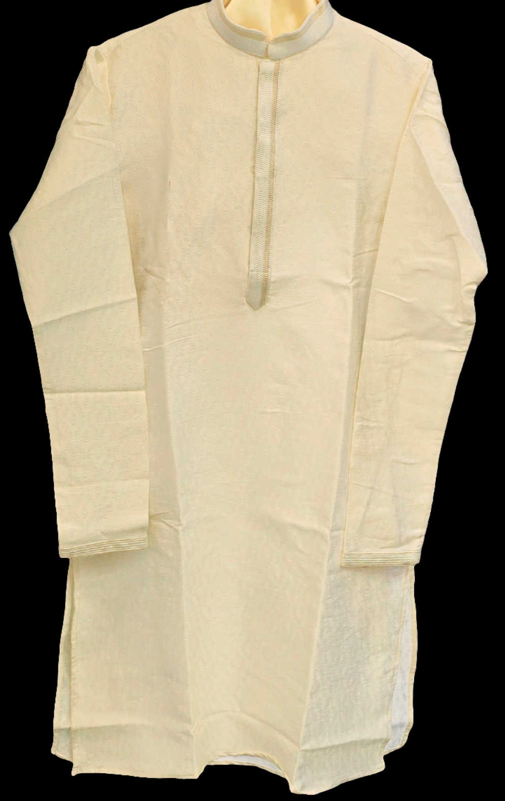 Dazzling Beige Color Banarasi Brocade Kurta Suits For Men