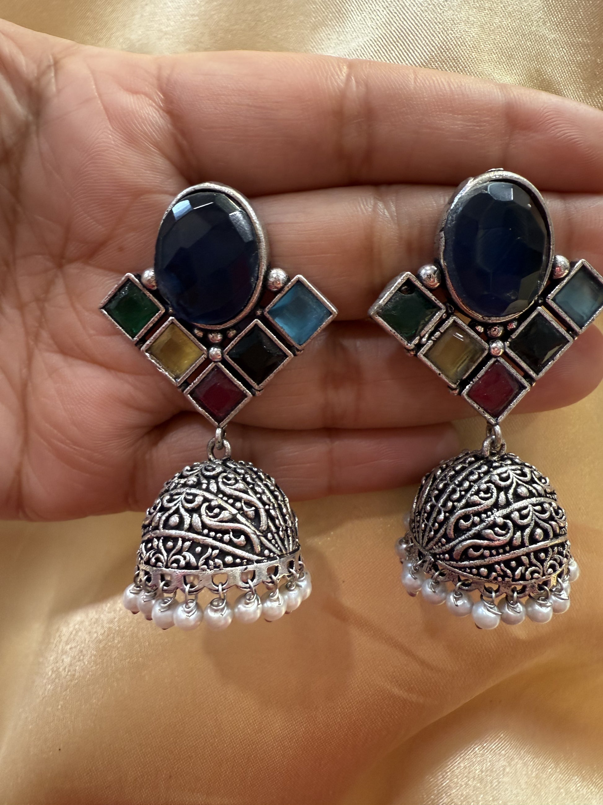 Designer Oxidized Earrings For Women In Yuma