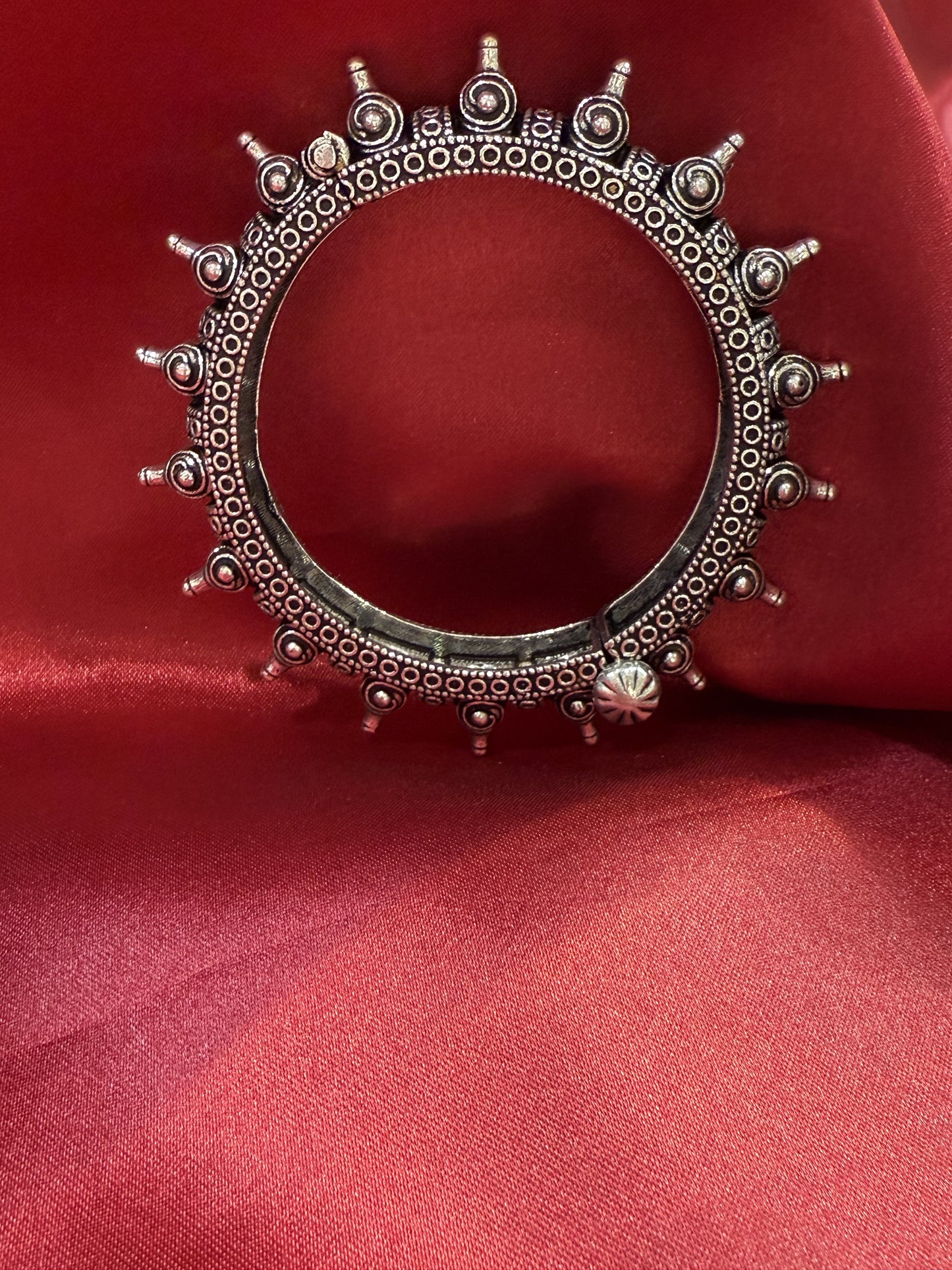 Ethnic Open Bridal Kada Cuff Bracelet In Chandler