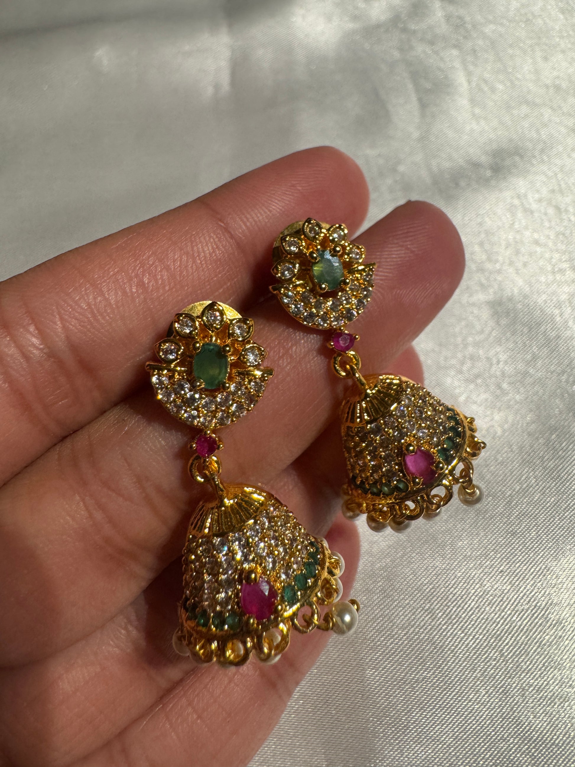 Gold Plated Jhumkas Near Me
