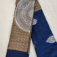 Royal Blue Raw Silk Saree With Intricate Jari Work