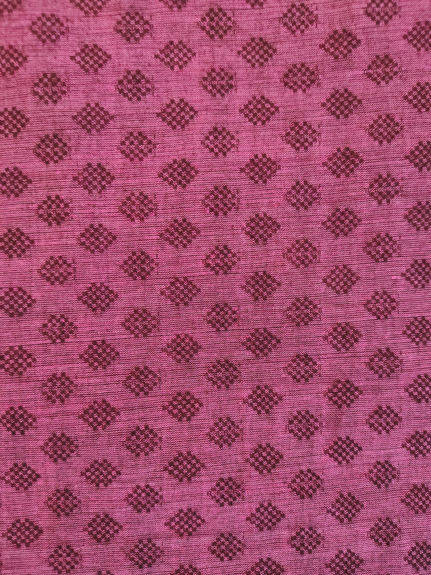 Simple Magenta Colored Kurti With Cold Shoulder