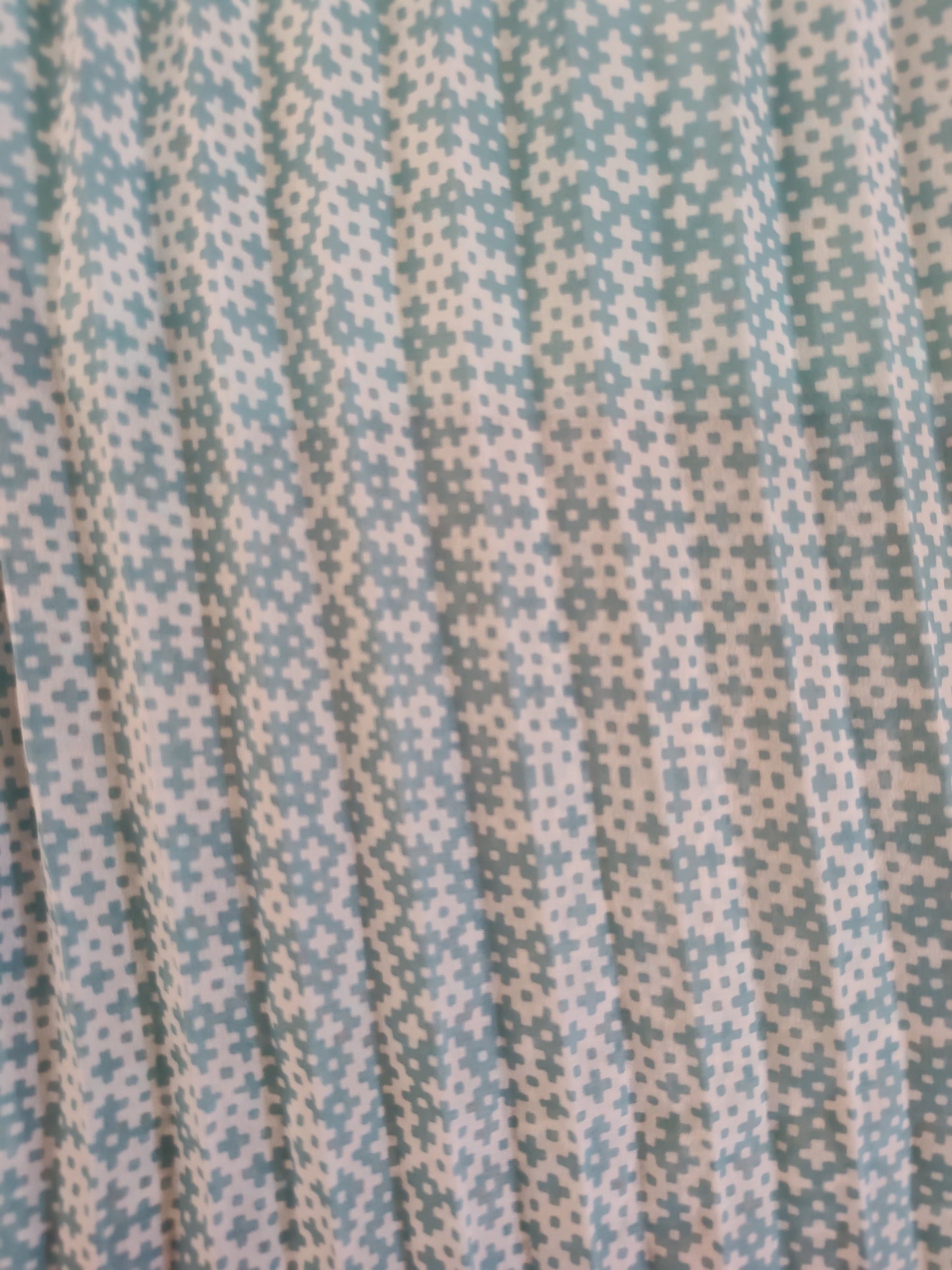 Fabulous Palazzo Pants Light Blue Pattern Design In USA