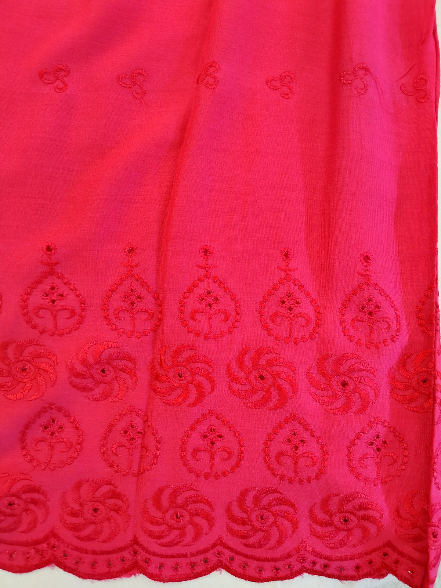 Fabulous Pink Palazzo Pants With Embroidery In USA