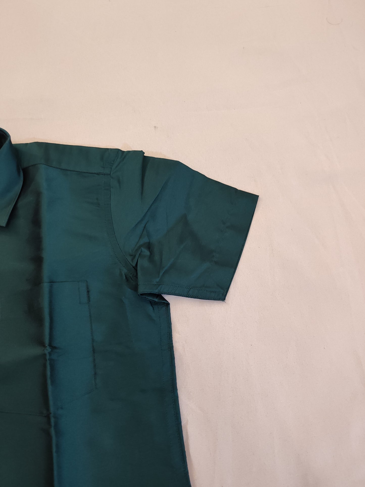 Pleasing Dark Green Color Shirt With Dhoti In USA