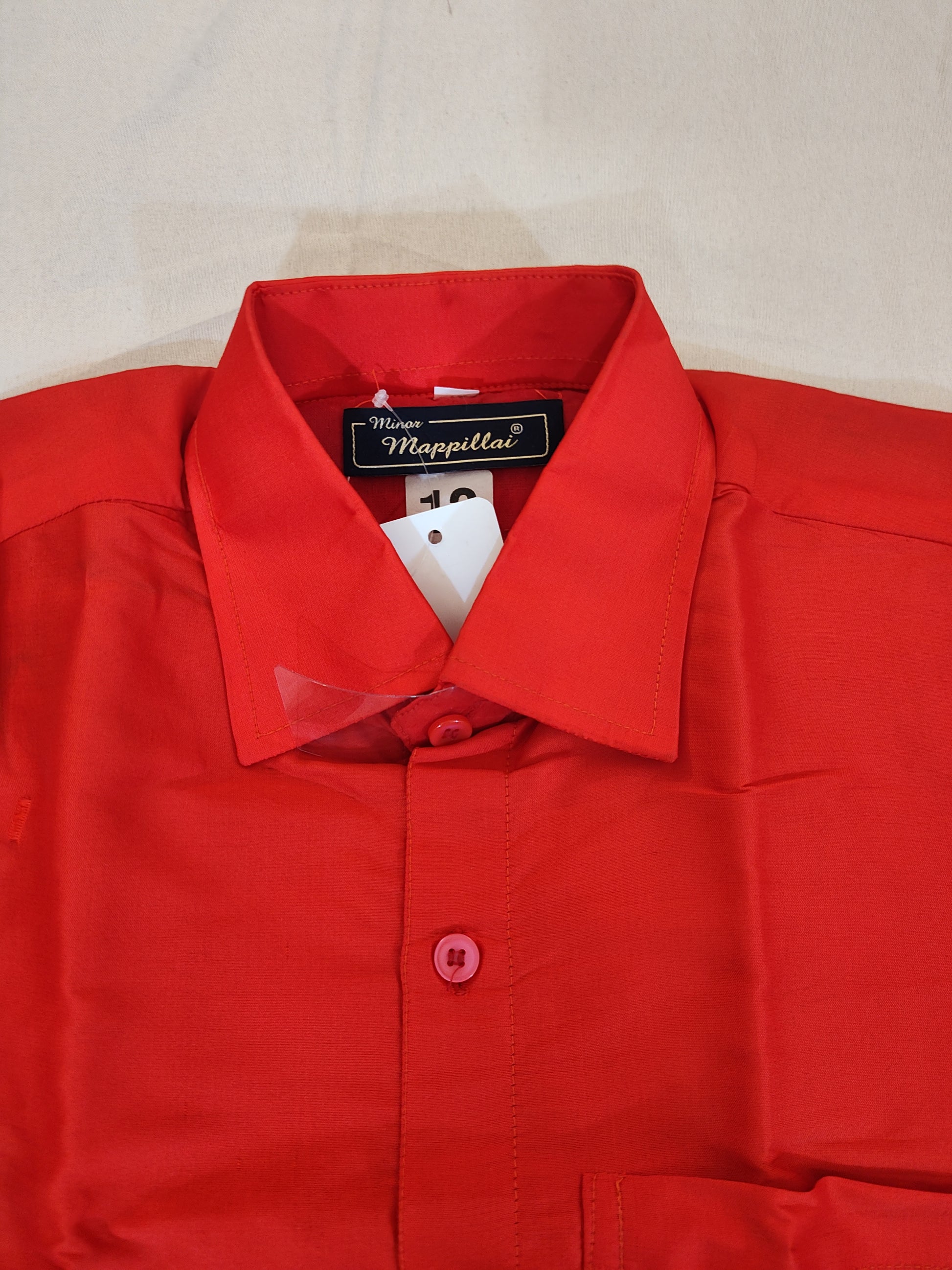 Orange Color Shirt With Half Sleeve Near Me