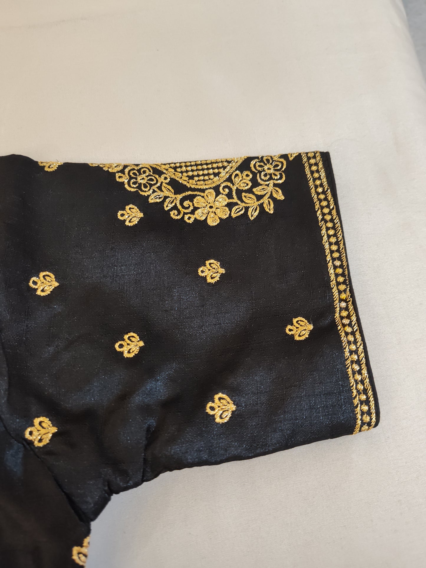 Elegant Black Color Ready To Wear Designer Blouse In USA