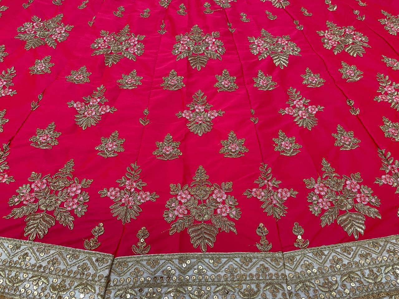 Embroidery And Sequins Work Lehenga Choli In USA