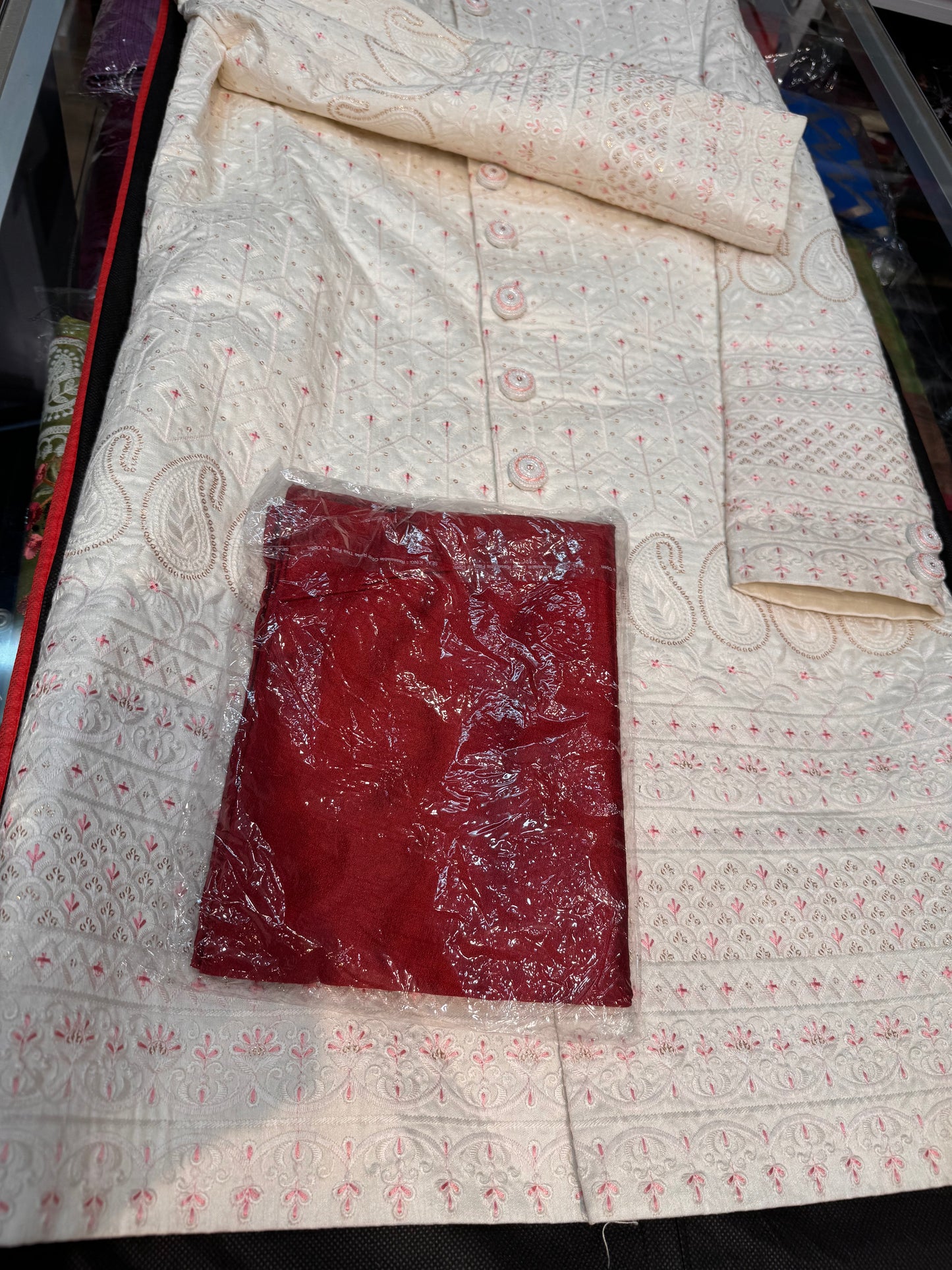 white color sherwani suit for men In Mesa