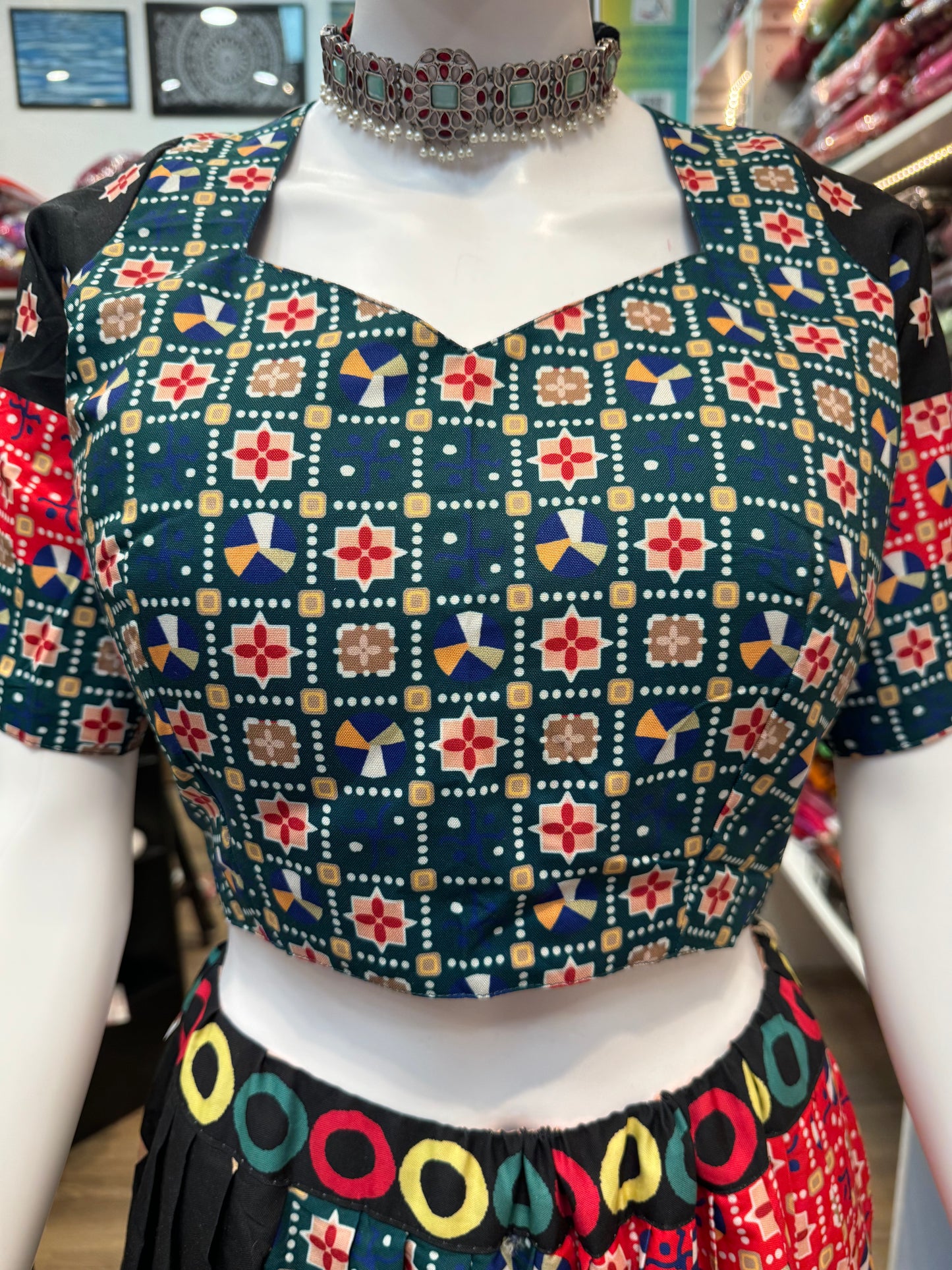 Multi Color Navratri Chaniya Choli Lehengas Dupatta Sets Near Me