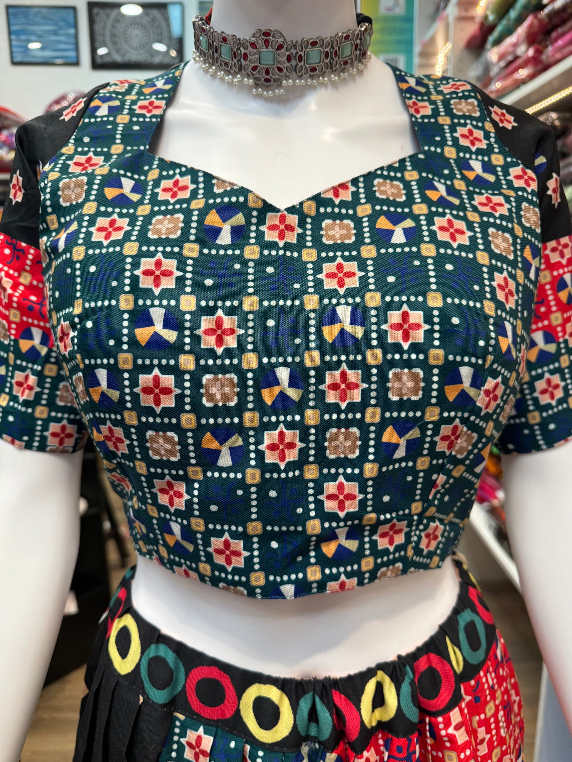 Multi Color Navratri Chaniya Choli Lehengas Dupatta Sets Near Me