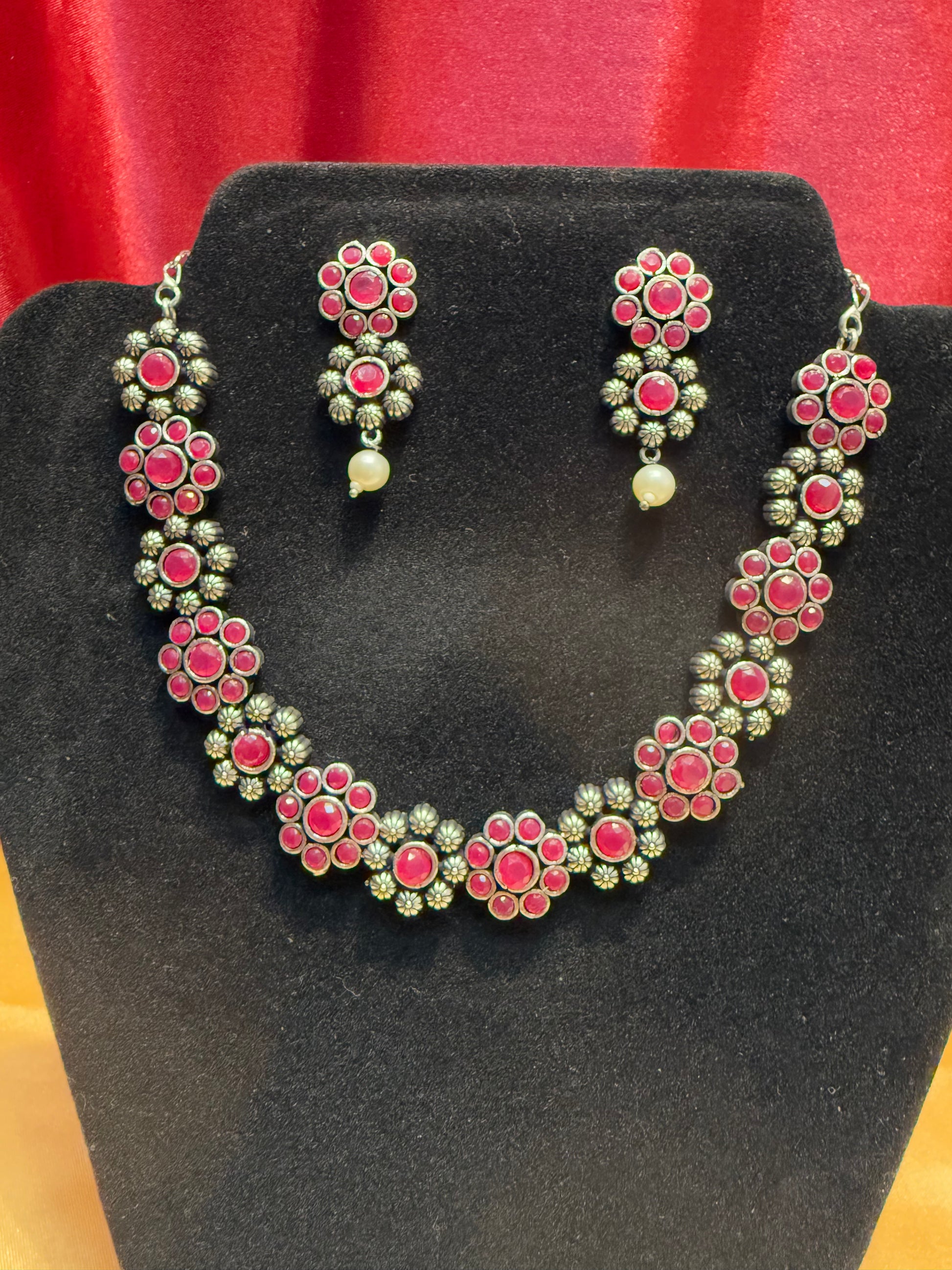 Necklace With Earring Set In Mesa