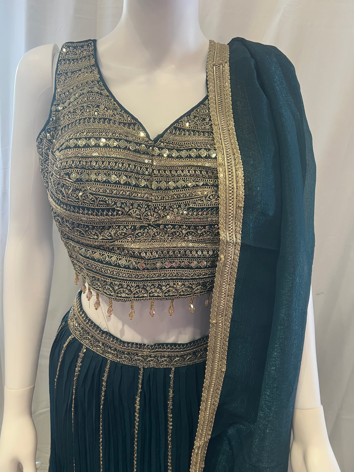 Heavy Georgette Lehenga Choli With Embroidery And Sequins Work In Chandler