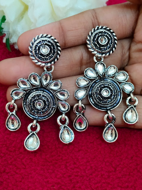 Attractive Oxidized Earrings In Tempe
