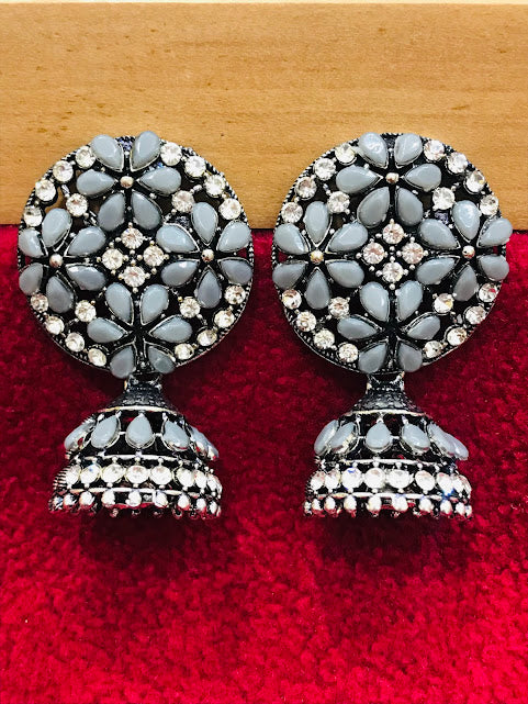 Stone Work Earrings In USA