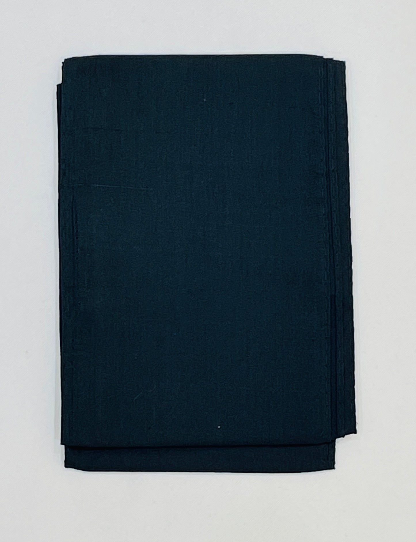 Elegant Black Color Cotton Saree Falls