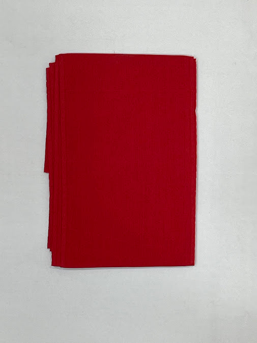 Wonderful Red Color Cotton Saree Falls