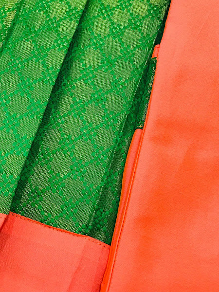 Gorgeous Pink Color Designer Silk Langa Set With Zari Design Near Me