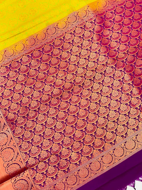 Pure Kanchi Silk Gold Zari Work In Tempe