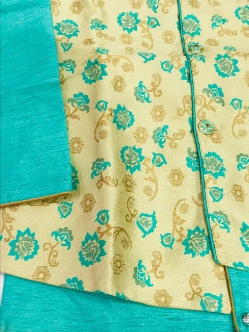 Silk Cotton Kids Kurta Dhoti Style Pant In Tucson