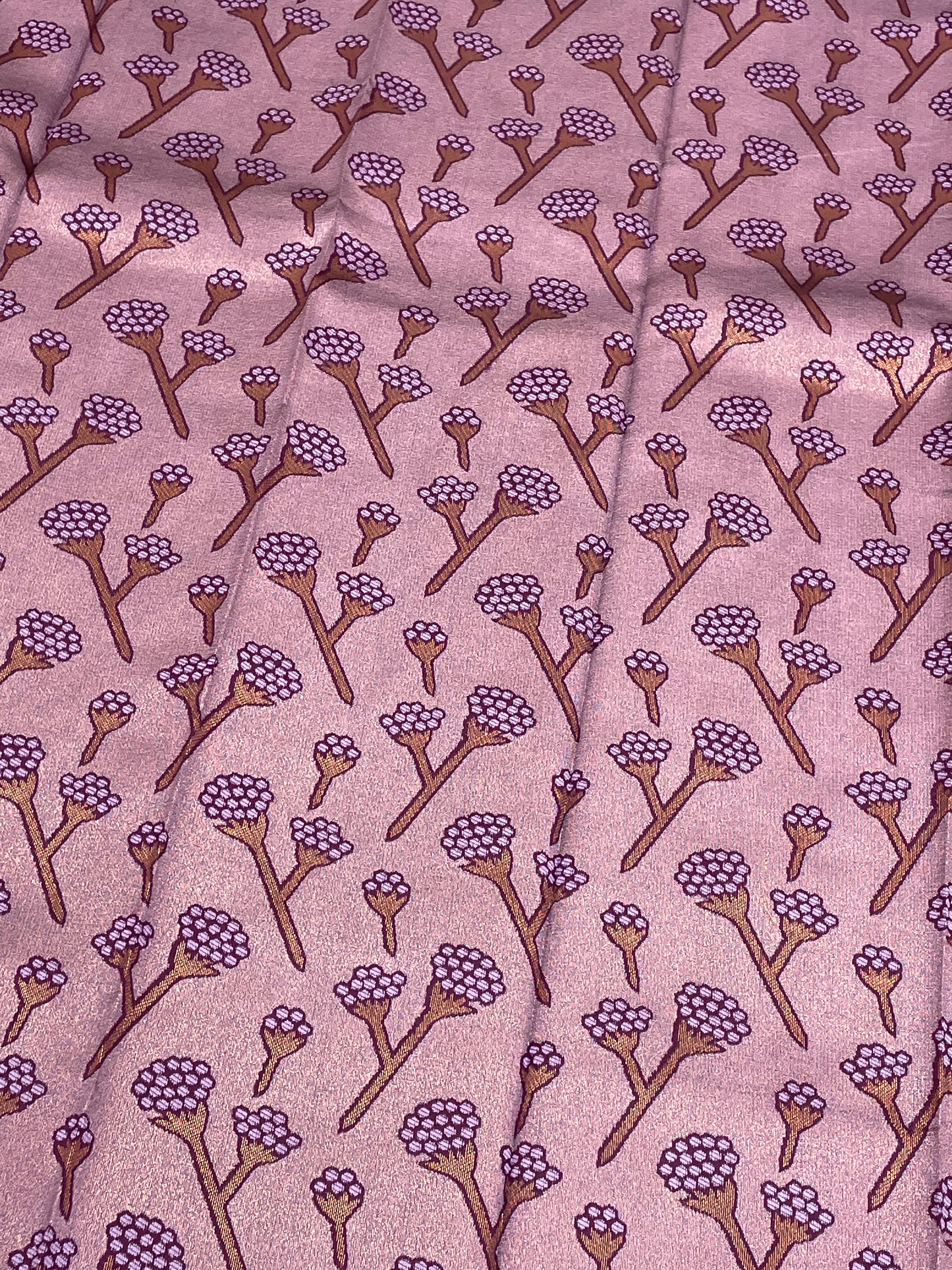 Alluring Purple Color Kanchi Silk Saree In Chandler
