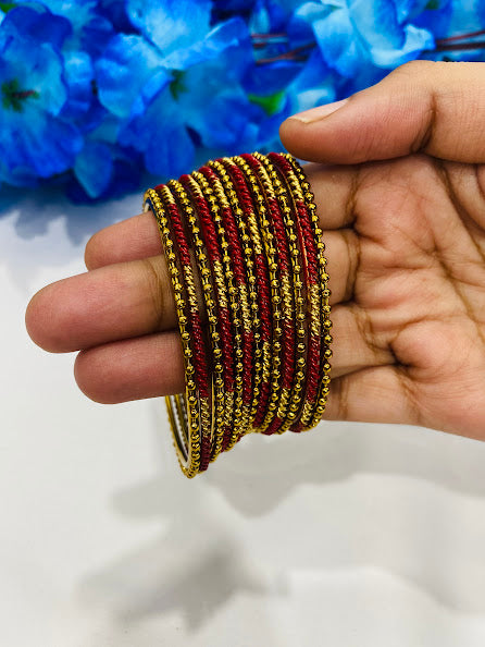 Indian Gold Plated Bangle Set In Chandler